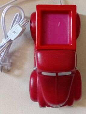 'Scentsationals' Ceramic Red Pickup Truck Wax Warmer